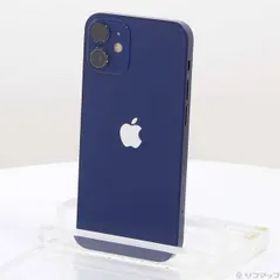 〔中古品〕 iPhone12 mini 128GB ブルー MGDP3J／A SIMフリー【269】