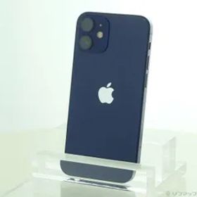 〔中古品〕 iPhone12 mini 128GB ブルー MGDP3J／A SIMフリー【305】