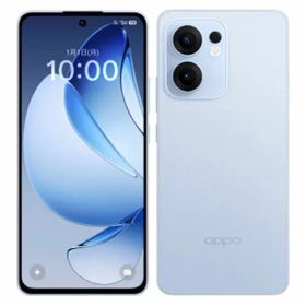 【中古】【安心保証】 OPPO Reno13 A OPG05[128GB] アイスブルー