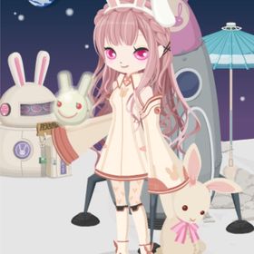 月うさぎ銀河製菓のスペースガール オレンジ 3点セット | ニコッとタウン(ニコタ)のアカウントデータ、RMTの販売・買取一覧