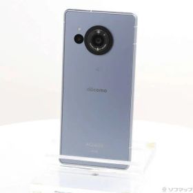 〔中古品〕 AQUOS R8 256GB ブルー SH-52D docomo SIMフリー【348】