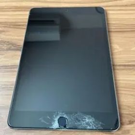 ジャン品 iPad mini 4 本体 ひび割れ スペースグレー