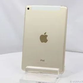 〔中古品〕 iPad mini 4 16GB ゴールド MK712J／A docomoロック解除SIMフリー【349】