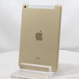 〔中古品〕 iPad mini 4 16GB ゴールド NK712J／A SIMフリー【348】