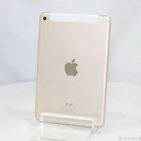 〔中古品〕 iPad mini 4 128GB ゴールド MK782J／A docomoロック解除SIMフリー【258】