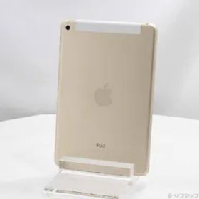 〔中古品〕 iPad mini 4 32GB ゴールド MNWG2J／A docomoロック解除SIMフリー【258】
