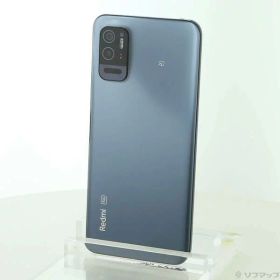 【中古】Xiaomi(シャオミ) Redmi Note 10T 64GB アジュールブラック REDMINOTE10T／AB SIMフリー 【269-ud】