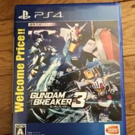 PS4 ガンダムブレイカー3 パッケージ痛みあり