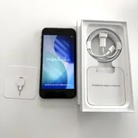 Apple iPhone SE 第3世代 64G ミッドナイト バッテリー80%