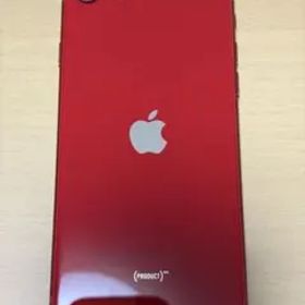 Apple iPhoneSE3 本体 美品 レッド 64GB バッテリー100%