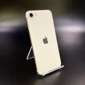 【全額返金保証】【最速発送】 iPhone SE（第3世代） 64GB スターライト docomo 動作確認済 82%