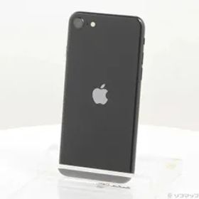 〔中古品〕 iPhone SE 第3世代 64GB ミッドナイト MMYC3J／A SIMフリー【262】