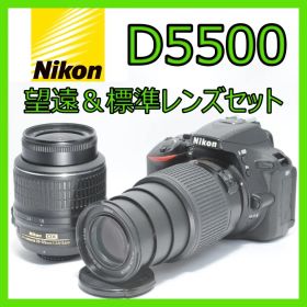 風景もお子様も綺麗に❤️Nikon D5500✨Wi-Fiでスマホ転送 即使える