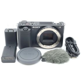 ショット数1503回。★美品★ SONY ソニー VLOGCAM ZV-E10 ボディ ブラック