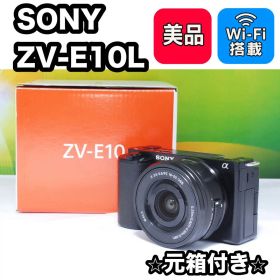 美品✨ショット数少✨SONY ZV-E10L パワーズームレンズキット 元箱付き