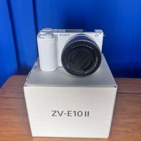SONY ZV-E10 II ホワイトVlogカメラ 16-50mmレンズ付き