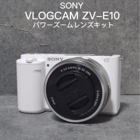 SONY VLOGCAM ZV-E10 ホワイト