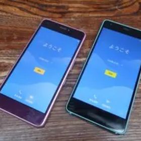 スマホ２台セット（京セラ androidone X3-KC ＋ S4-KC）