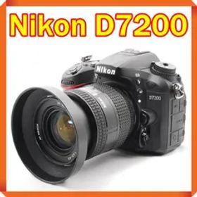 美品 Nikon D7200 一眼レフ スマホ転送機能搭載 ニコン 334ｋ3900