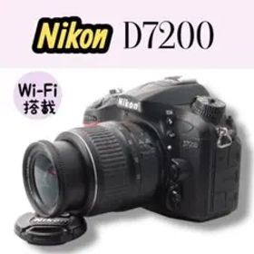 Nikon D7200 AF-S18-55mm Ⅱ Wi-Fiでスマホ転送可能