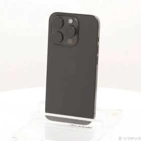 〔中古品〕 iPhone15 Pro 512GB ブラックチタニウム MTUH3J／A SIMフリー【368】