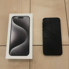【ジャンク品/外観美品】Apple iPhone 15 Pro 本体 128GB