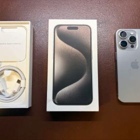 iPhone 15Pro ナチュラルチタニウム 128GB SIMフリー US