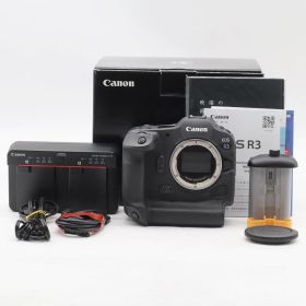 Canon EOS R3 ボディ フルサイズ プロ仕様 高速AF 高速連写 堅牢設計 スポーツ撮影向け【中古】