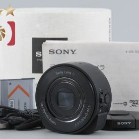 SONY ソニー 【中古】SONY ソニー Cyber-Shot DSC-QX10 ブラック レンズスタイルカメラ 元箱付き コンパクトデジタルカメラ