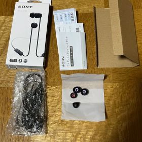 SONY WI-C100 ブラック ワイヤレスイヤホン