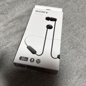 SONY WI-C100 ワイヤレスイヤホン ブラック