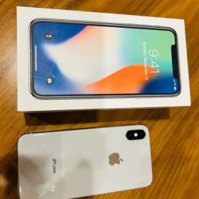Apple iPhone X ホワイト SIMフリー 本体 箱あり 256GB