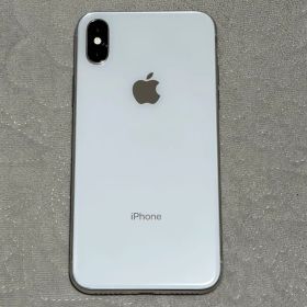 【中古】Apple iPhone X シルバー 64GB