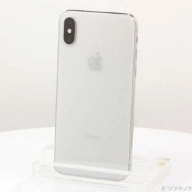 〔中古品〕 iPhoneX 64GB シルバー MQAY2J／A SIMフリー【349】