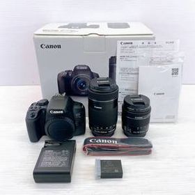 ■Canon キャノン EOS Kiss X10i デジタル一眼レフカメラ ダブルレンズキット 18-55/55-250 美品■