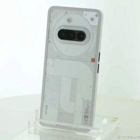 【中古】Nothing Phone (3a) 128GB ホワイト A10400155 SIMフリー 【262-ud】