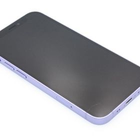 バッテリー状態良好(100%) iPhone 12 mini 64GB パープル Cランク