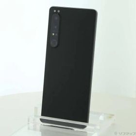 〔中古品〕 Xperia 1 IV 256GB ブラック SO-51C docomo SIMフリー【262】