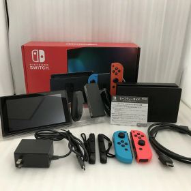 ニンテンドウ 任天堂 Nintendo Switch [2019年8月販売モデル Joy-Con(L) ネオンブルー/(R HAD-S-KABAA 【中古】