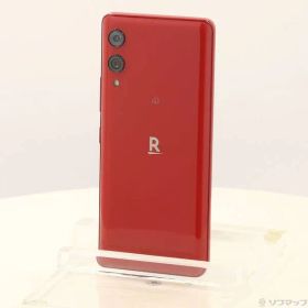 〔中古品〕 Rakuten Hand 5G 128GB クリムゾンレッド P780 楽天 SIMフリー【349】