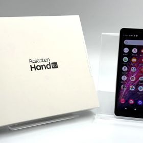 【未使用】Rakuten Hand 5G ホワイト バッテリー【80％以上】 SIMフリー 白ロム