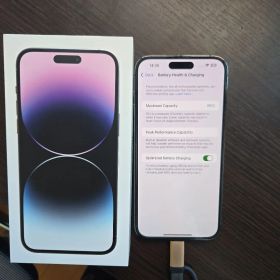 iPhone14ProMax 256GB 紫 SIMフリー 箱付