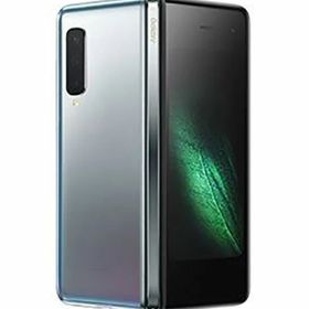 【中古】【安心保証】 Galaxy Fold SCV44[512GB] au スペースシルバー