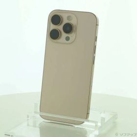 〔中古品〕 iPhone16 Pro 256GB デザートチタニウム MYN23J／A SIMフリー【262】