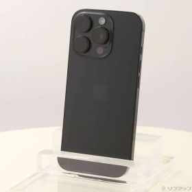 〔中古品〕 iPhone16 Pro 256GB ブラックチタニウム MYN03J／A SIMフリー【352】