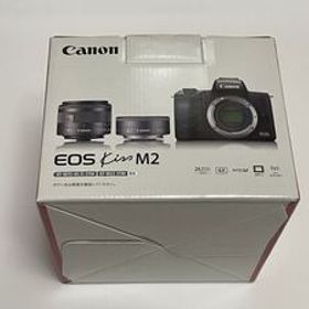 Canon EOS Kiss M2 ダブルレンズキット ホワイト 白 white キヤノン