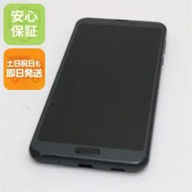 良品中古 901SH ブラック スマホ 本体 白ロム 中古 土日祝発送OK 06000