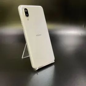 【全額返金保証】【最速発送】SHARP AQUOS sense3 plus 128GB ホワイト SIMフリー SH-M11 白ロム 動作確認済