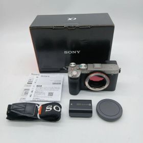 元箱付き！9523ショット！新品級 ★ SONY(ソニー) α7CII ボディシルバーILCE-7CM2 フルサイズ ミラーレス一眼カメラ