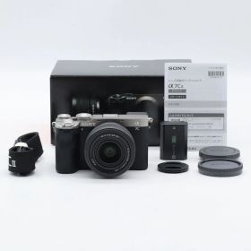 【ショット数665】SONY α7CII ズームレンズキット SEL2860付 シルバー コンパクトフルサイズ/高画質4K撮影/手ブレ補正搭載 ILCE-7CM2L S【中古】